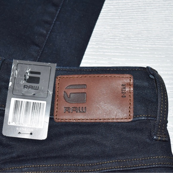 Sale! G-Star RAW Shape High super skinny jeans Rinsed color size 25/32 - Picture 9 of 12